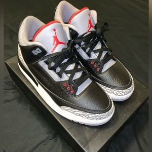 Air Jordan Retro black cement 3 854262 001 sz8.5
